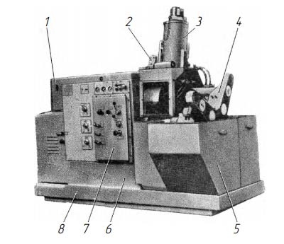 Cклад токарного револьверного верстата 1М425 1М425 состав токарного револьверного верстата